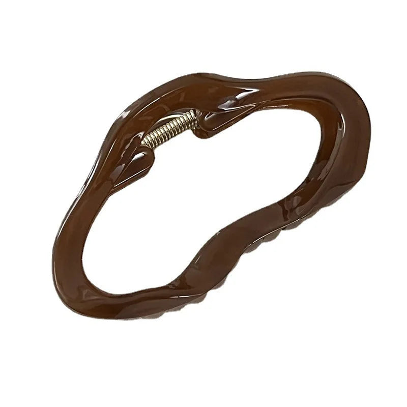 Tortoiseshell Hollow Hair Claw Clip