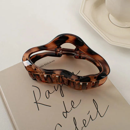 Tortoiseshell Hollow Hair Claw Clip