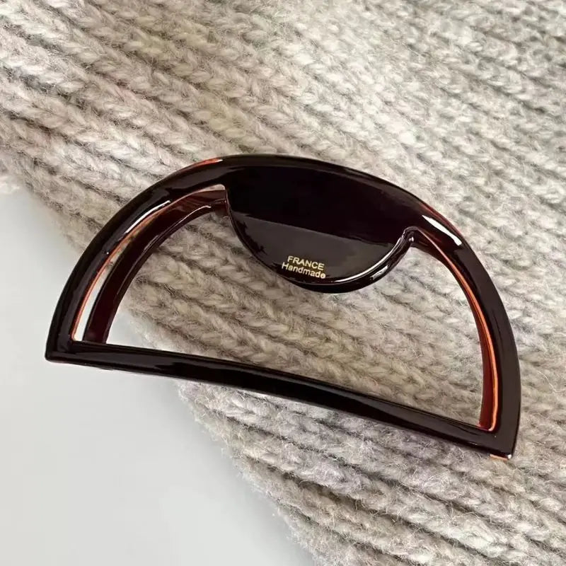 Hollow Acetate Large Hair Claw