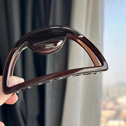 Hollow Acetate Large Hair Claw