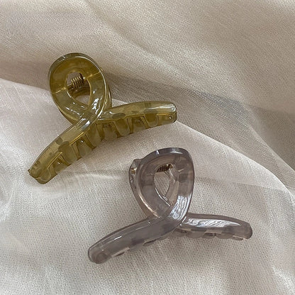 Mini Jelly Color Hair Clips Set