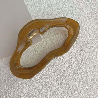 Tortoiseshell Hollow Hair Claw Clip