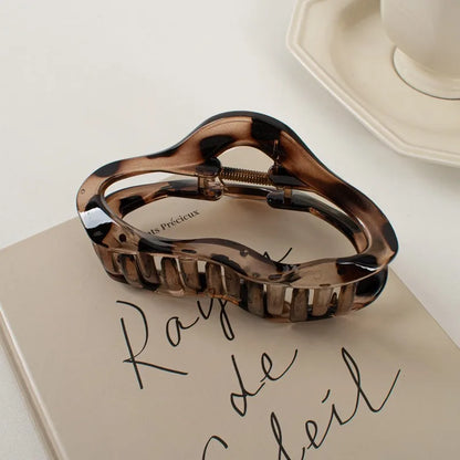 Tortoiseshell Hollow Hair Claw Clip